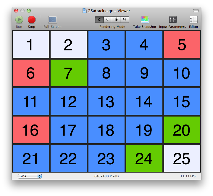 アタック25風ImageFilter: naturegirl